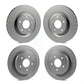 Front Rear Coated Disc Brake Rotors Kit For Chevrolet Corvette Cadillac XLR KG-100715