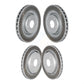 Front Rear Coated Disc Brake Rotors Kit For Chevrolet Corvette Cadillac XLR KG-100722