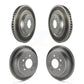 Front Rear Coated Disc Brake Rotors Kit For Buick LaCrosse Allure KG-100727