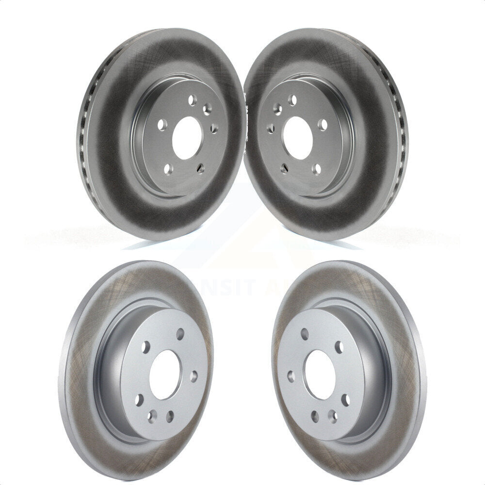 Front Rear Coated Disc Brake Rotors Kit For Chevrolet Buick Encore Trax Sonic KG-100752