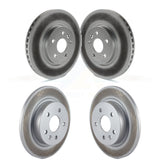 Front Rear Coated Disc Brake Rotors Kit For Chevrolet Buick Encore Trax Sonic KG-100752