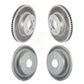 Front Rear Coated Disc Brake Rotors Kit For Ford Explorer Sport Trac 4WD KG-100766