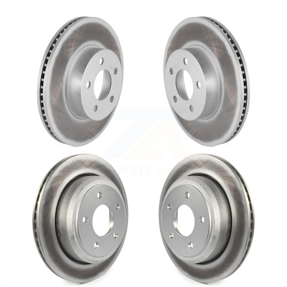 Front Rear Coated Disc Brake Rotors Kit For Ford Ranger Mazda B4000 KG-100767