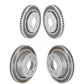 Front Rear Coated Disc Brake Rotors Kit For 2012-2014 Ford F-150 With 7 Lug Wheels KG-100798