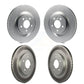 Front Rear Coated Disc Brake Rotors Kit For Ford Mustang KG-100799