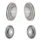Front Rear Coated Disc Brake Rotors Kit For Ford Mustang KG-100811