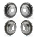 Front Rear Coated Disc Brake Rotors Kit For Dodge Charger Chrysler 300 Challenger Magnum KG-100832