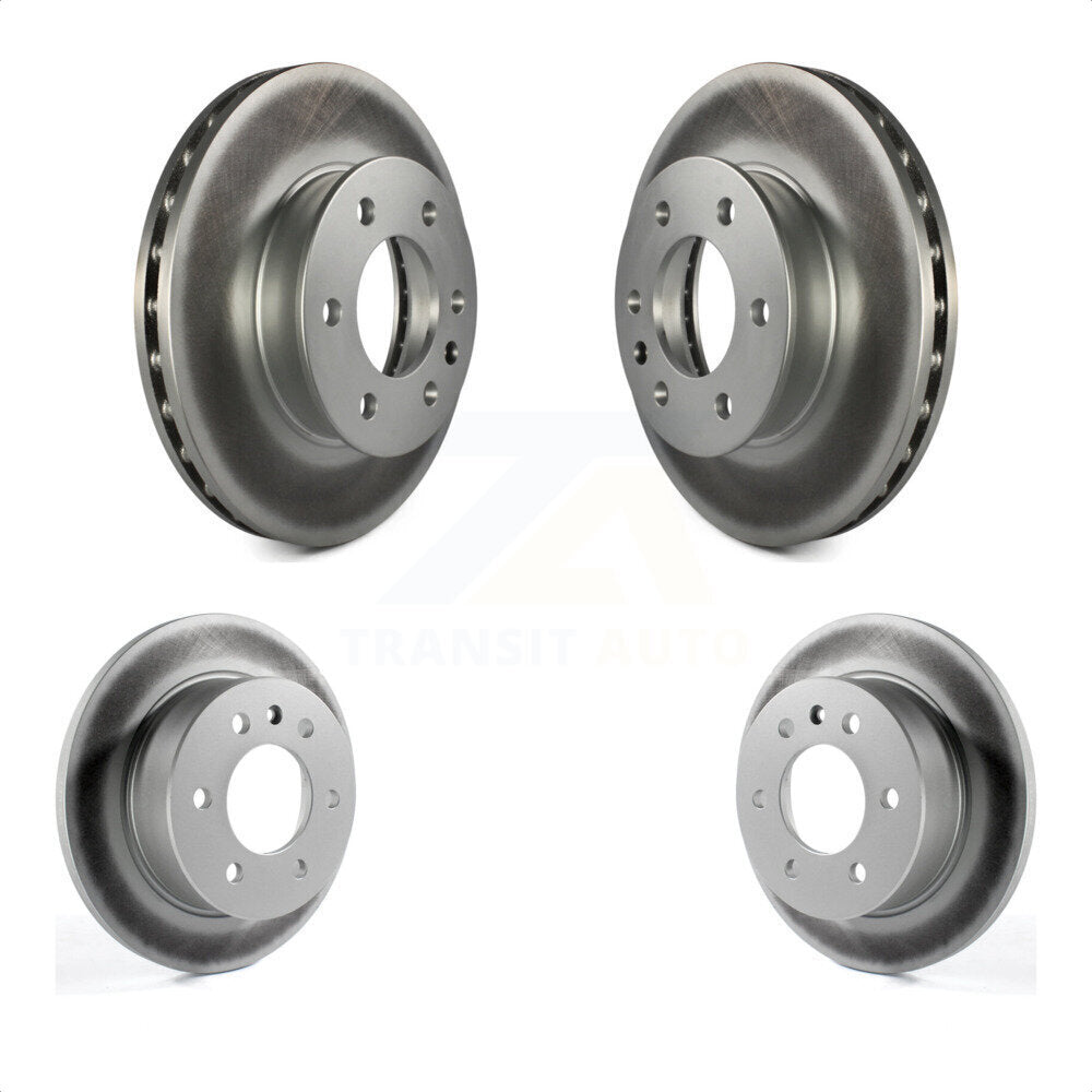 Front Rear Coated Disc Brake Rotors Kit For Sprinter 2500 Mercedes-Benz Freightliner Dodge 3500 KG-100847