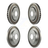 Front Rear Coated Disc Brake Rotors Kit For Dodge Grand Caravan Chrysler Town & Country Journey Volkswagen Routan Ram C/V KG-100848