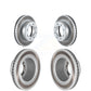 Front Rear Coated Disc Brake Rotors Kit For Ram 2500 3500 1500 Dodge KG-100851