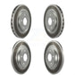 Front Rear Coated Disc Brake Rotors Kit For Dodge Grand Caravan Journey Chrysler Town & Country Ram C/V Volkswagen Routan KG-100856