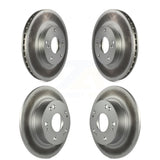 Front Rear Coated Disc Brake Rotors Kit For Honda Accord KG-100882