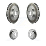 Front Rear Coated Disc Brake Rotors Kit For Toyota Camry Lexus ES330 KG-100898