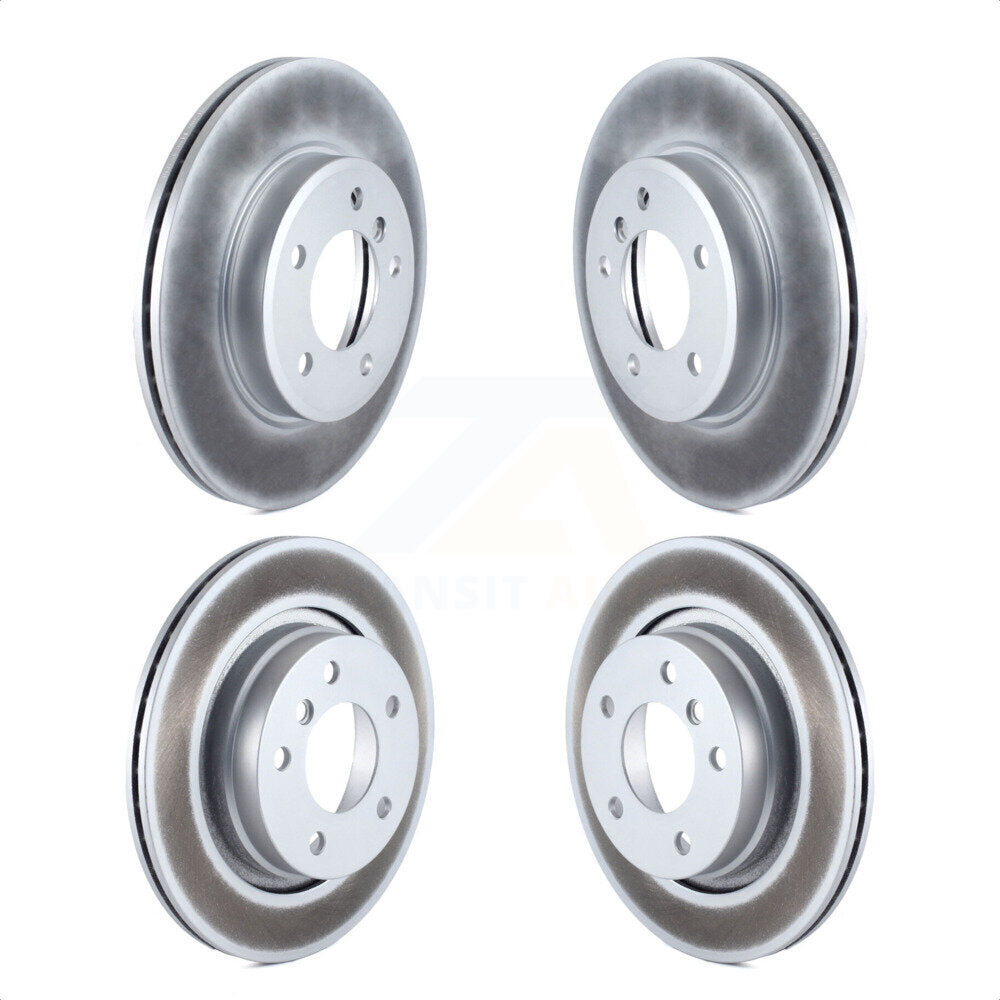 Front Rear Coated Disc Brake Rotors Kit For BMW 325i 325Ci 323i 328i 323Ci 328Ci KG-100904