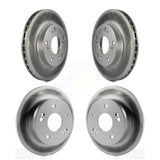 Front Rear Coated Disc Brake Rotors Kit For Honda Civic Acura RSX KG-100911