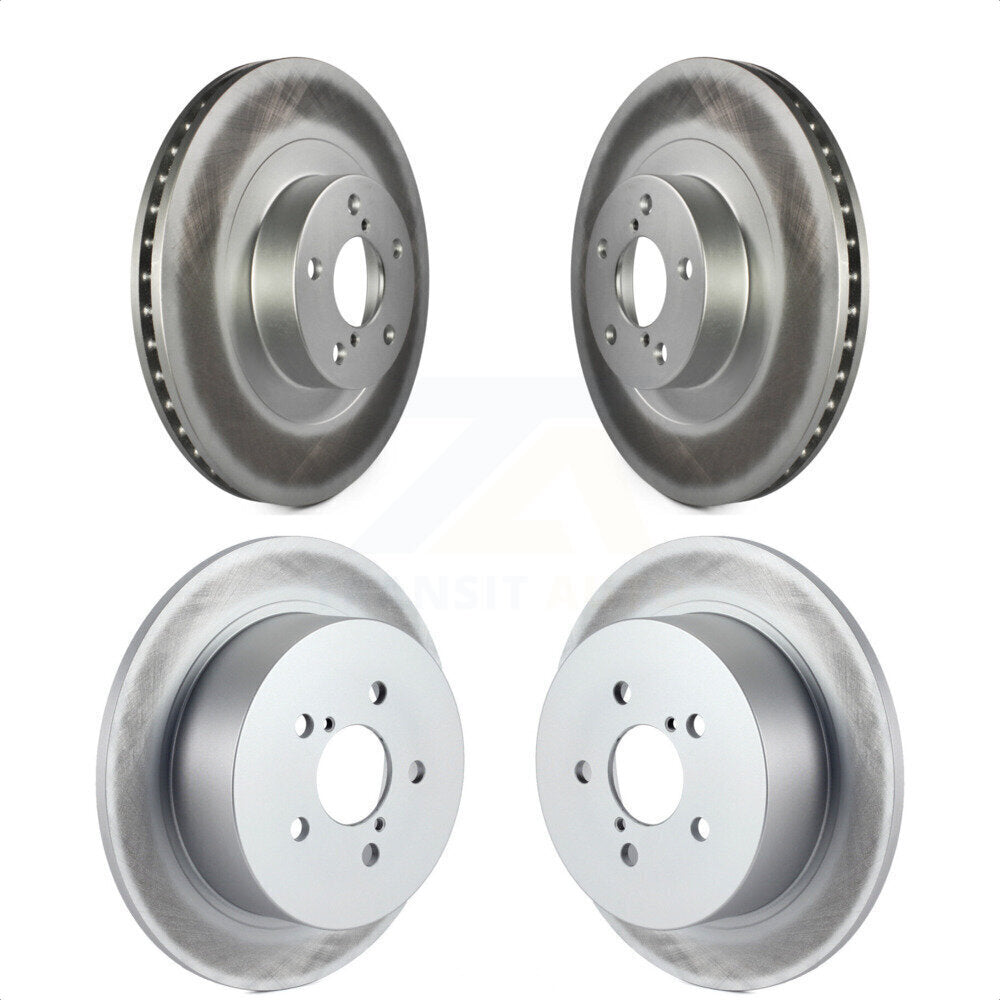 Front Rear Coated Disc Brake Rotors Kit For 2005-2005 Subaru Outback Legacy KG-100939