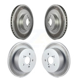 Front Rear Coated Disc Brake Rotors Kit For 2005-2005 Subaru Outback Legacy KG-100939