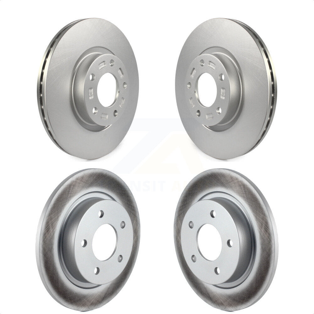 Front Rear Coated Disc Brake Rotors Kit For Mazda 3 Sport KG-100959