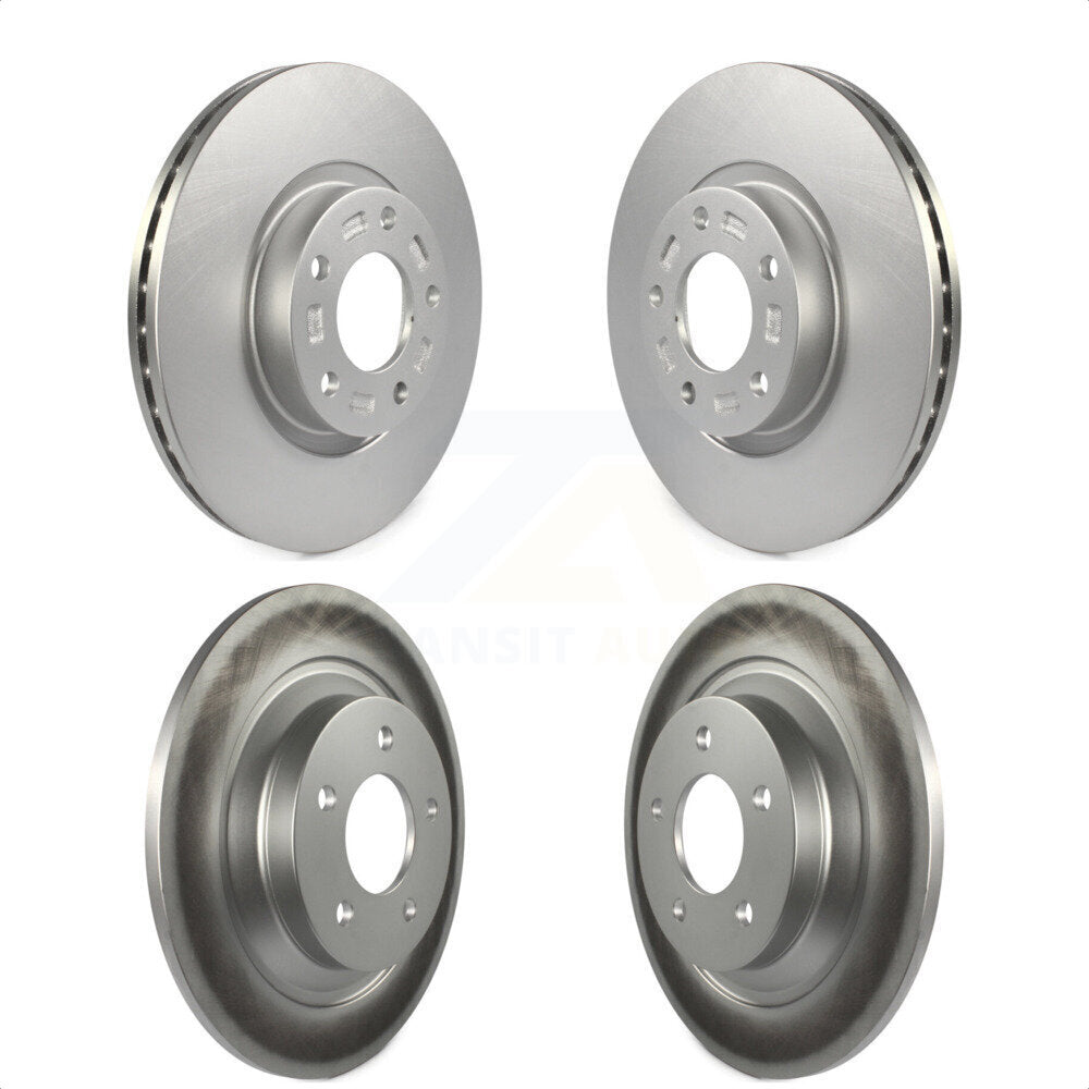 Front Rear Coated Disc Brake Rotors Kit For 2006-2010 2012-2017 Mazda 5 KG-100960