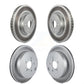 Front Rear Coated Disc Brake Rotors Kit For Subaru Outback Legacy KG-100985