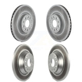 Front Rear Coated Disc Brake Rotors Kit For Audi Q3 Quattro TT KG-100999