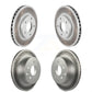 Front Rear Coated Disc Brake Rotors Kit For 2005-2006 Nissan X-Trail KG-101001