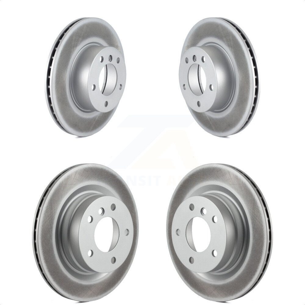 Front Rear Coated Disc Brake Rotors Kit For BMW 328i 325i 323i KG-101036