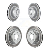 Front Rear Coated Disc Brake Rotors Kit For BMW 328i 325i 323i KG-101036