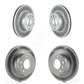 Front Rear Coated Disc Brake Rotors Kit For 2008-2013 BMW 128i KG-101038