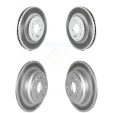 Front Rear Coated Disc Brake Rotors Kit For Honda Crosstour Accord KG-101044