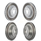 Front Rear Coated Disc Brake Rotors Kit For Mercedes-Benz GLK350 CLS550 CLS500 GLK250 E550 KG-101049
