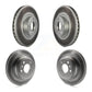 Front Rear Coated Disc Brake Rotors Kit For BMW X5 X6 KG-101062