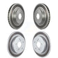 Front Rear Coated Disc Brake Rotors Kit For Suzuki SX4 Crossover KG-101074