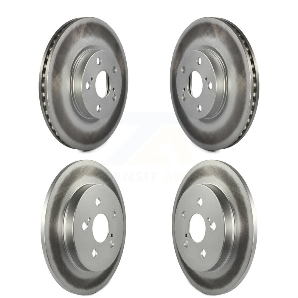 Front Rear Coated Disc Brake Rotors Kit For Toyota Corolla Matrix Pontiac Vibe KG-101076