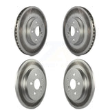 Front Rear Coated Disc Brake Rotors Kit For Toyota Corolla Matrix Pontiac Vibe KG-101076
