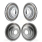Front Rear Coated Disc Brake Rotors Kit For BMW 335i X1 xDrive 335xi 335d 335is KG-101092