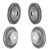 Front Rear Coated Disc Brake Rotors Kit For BMW X5 X6 xDrive50i KG-101111
