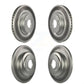 Front Rear Coated Disc Brake Rotors Kit For Hyundai Genesis Coupe KG-101123