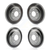 Front Rear Coated Disc Brake Rotors Kit For Hyundai Elantra GT Kia Forte Forte5 KG-101141