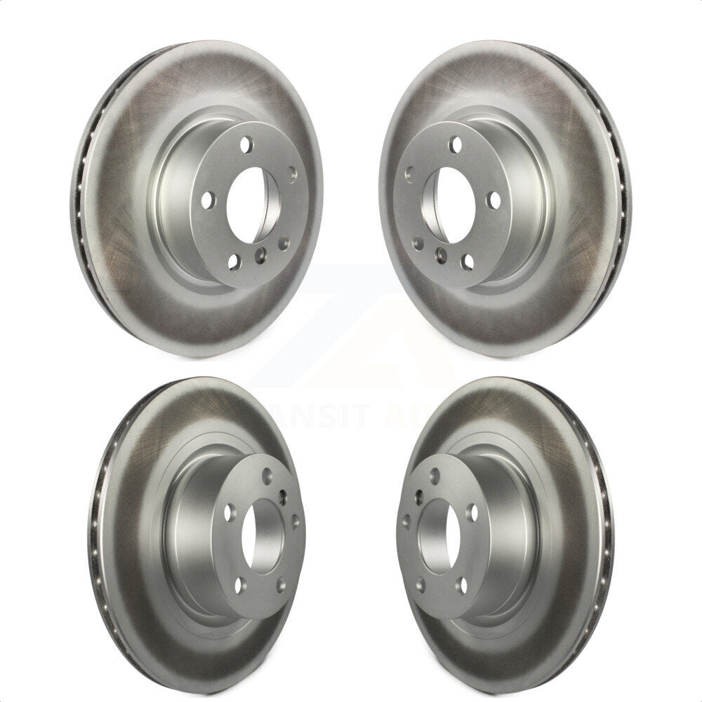 Front Rear Coated Disc Brake Rotors Kit For BMW X3 X4 KG-101147