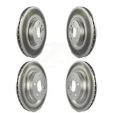 Front Rear Coated Disc Brake Rotors Kit For BMW X1 Mini Cooper Countryman X2 228i xDrive Gran Coupe KG-101203
