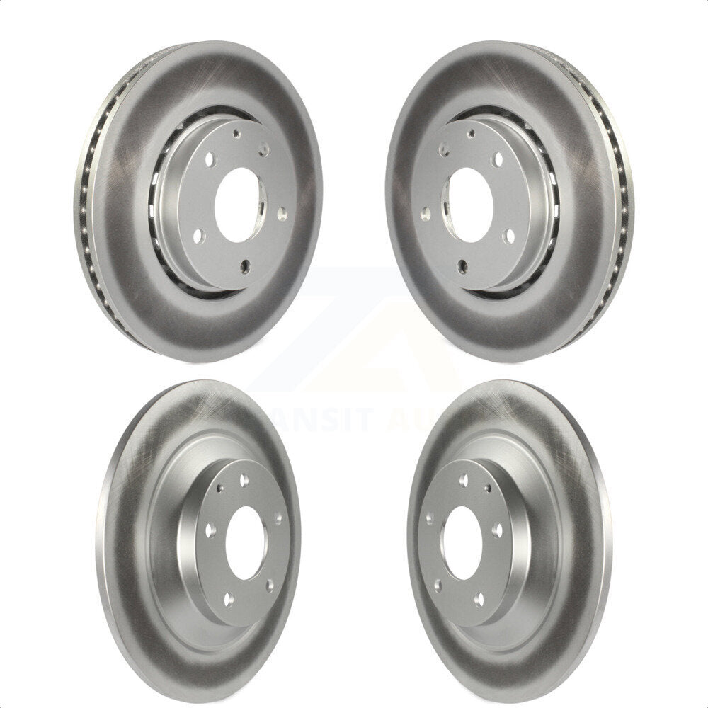 Front Rear Coated Disc Brake Rotors Kit For Mazda CX-5 KG-101204