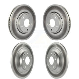 Front Rear Coated Disc Brake Rotors Kit For Mazda CX-5 KG-101204