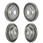 Front Rear Coated Disc Brake Rotors Kit For BMW 535i xDrive 535d ActiveHybrid 5 KG-101218