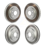 Front Rear Coated Disc Brake Rotors Kit For Chevrolet Camaro Cadillac CT5 KG-101233