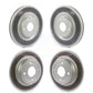 Front Rear Coated Disc Brake Rotors Kit For Ford EcoSport KG-101242