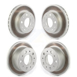 Front Rear Coated Disc Brake Rotors Kit For Ram ProMaster 1500 2500 3500 KG-101245