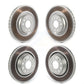 Front Rear Coated Disc Brake Rotors Kit For Volkswagen CC Passat KG-101270