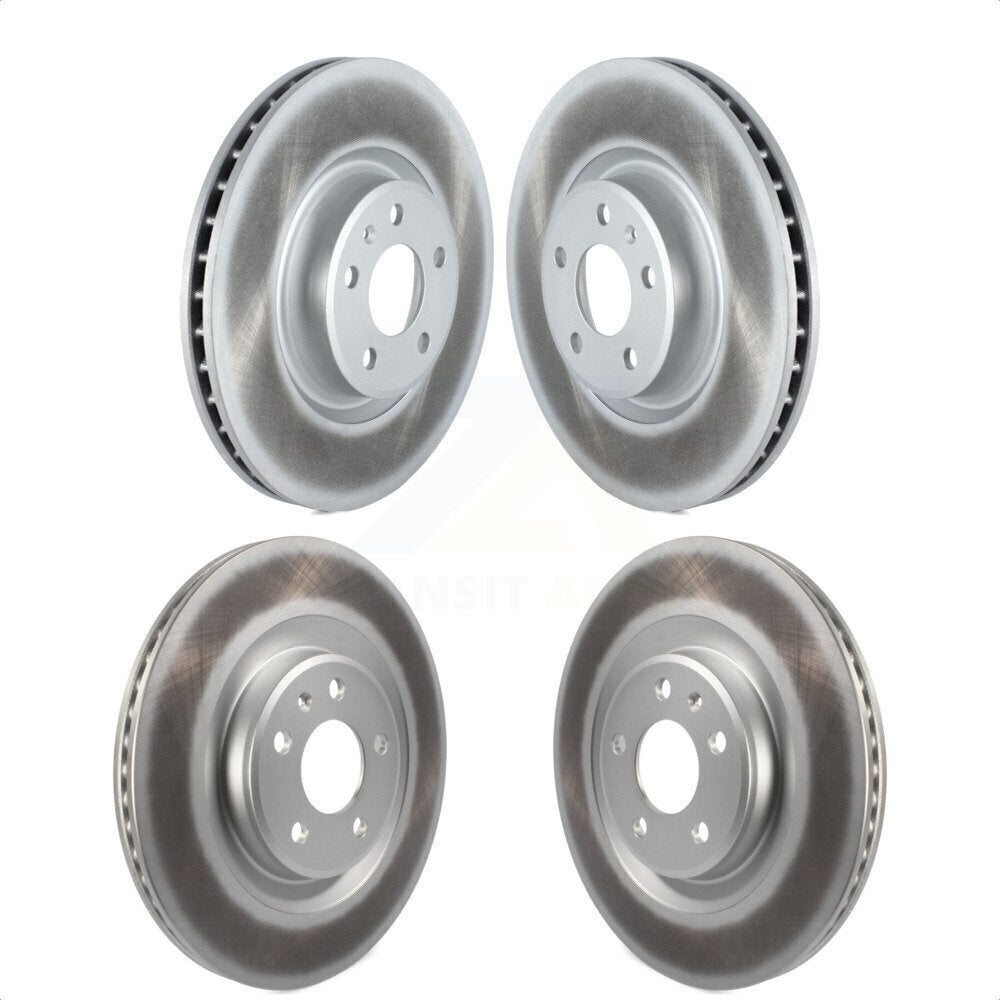 Front Rear Coated Disc Brake Rotors Kit For Audi Q5 A5 Quattro A4 A6 Sportback allroad KG-101290
