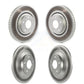 Front Rear Coated Disc Brake Rotors Kit For 2019-2022 Mazda CX-5 Turbocharged KG-101293
